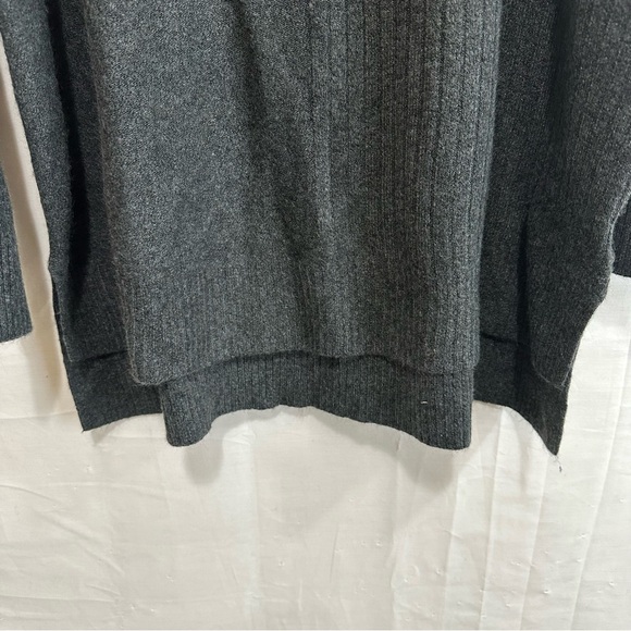 Style & Co Womens High Low Hem Turtleneck Sweater Gray 2X - Picture 4 of 9